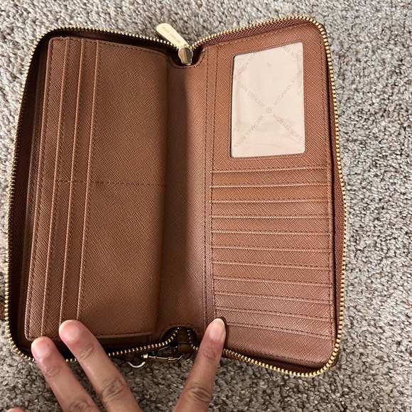 Michael Kors Brown Wallet/Wristlet - Picture 6 of 14
